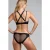 Marlies Dekkers Heartbreaker Black Mesh And Sand Balcony Bra