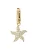 Pilgrim Hangers ‘Starfish ‘  goud / transparant