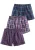LE JOGGER Boxershorts  bessen / gemengde kleuren