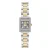 Emporio Armani  – dames horloge – zilverkleurig met  band