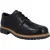 Hunter Cawdor Leer Heren Zwart Brogues Schoenen