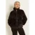 Maura by Claudia Strater winter faux fur jas – donkerbruin