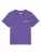 Watapparel Shirt ‘Sag Niemals Nie’  lila / wit