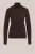 WE Fashion – Dames coltrui van wolmix – Regular fit – Donkerbruin – Katoen –