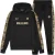 Malelions Sport Warming Up Tracksuit | Black/Gold