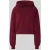 ROTATE Korte hoodie met logopatch