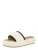 STEVE MADDEN Muiltjes ‘Beachy’  beige / zwart