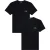 Emporio Armani Stretch Jersey Fitted Loungewear Shirt Heren (2-pack)