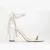 Melissa Block Hakken Sandalen with Pearls