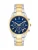 Spears & Walker Analoog horloge  marine / goud / zilver