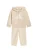 ADIDAS SPORTSWEAR Trainingspak  beige / wit