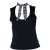 Versace jeans couture, Zwarte sjaaltop