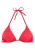 LASCANA Bikinitop ‘Scallop’  rood