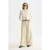 Scotch & Soda Bouclé Stripe Crew Neck Cardigan Eggnog