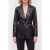 GUESS Gladys Belted Blazer Jet Black A996