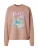 ROXY Sweatshirt ‘LINEUP’  mokka / donkergeel / jade groen / sering