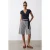 Crop Wrap Blouse met Strikdetail