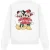 Disney Unisex mickey & minnie mouse kerstmis sweater voor volwassenen