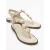 Giulia Leer Plat Sandaal (Women)