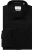 ETERNA slim fit overhemd – popeline – zwart – Strijkvrij – Boord