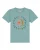 watabout.kids Shirt ‘Love and flex’  turquoise / sepia / donkergroen / donkeroranje