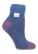 Heat Holders – Bedsokken voor dames met veren bovenkant – Gedempt Blauw (L Veer)