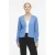 VILA vest blauw gebreid