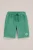 WE Fashion – Jongens regular fit sweatshort van badstof met embroidery – Regular fit – Groen – Katoen –