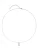 Hey Happiness Ketting ‘Letter X’  zilver