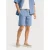 Blue Industry De linnen short |