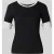 Marc Cain T-shirt in ribbel-look met ronde halslijn