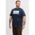 JACK & JONES PLUS SIZE regular T-shirt Plus Size donkerblauw