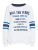 Ball Sweatshirt ‘Rebellion’  blauw / donkerblauw / wit