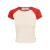 Dames retro baseball t-shirt Urban Classics Organic Stretch GT