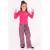 B.Nosy aansluitende longsleeve met print – roze