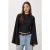 Ronde Hals Lange Mouwen Blouse