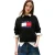 Tommy Jeans Dames/Dames Vlaggentrui (Zwart)
