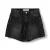 Sofie Schnoor girls high waist short black denim