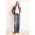 TRENDYOLMİLLA Dames Blauw Effen Wijde pijp Normale taille Jeans