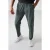 Heren Effen Sweatpants met Elastische Tailleband