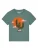 Watapparel Shirt ‘Kaktus Im Sonnenuntergang’  olijfgroen / jade groen / oranje / rosa