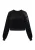 faina Sweatshirt ‘Fashion Look’  zwart / transparant