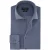 katoenen overhemd Cavallaro blauw effen jersey