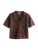 Next Gebreid vest  chocoladebruin