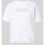 Liu Jo White T-shirt met labelstitching en met siersteentjes