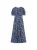 Seasalt Cornwall Jurk ‘Marsh Violet’  navy / opaal / geel / donkerroze