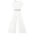 Mango Kids jumpsuit wit