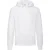 Fruit of the Loom Volwassenen Unisex klassiek sweatshirt met capuchon (Wit)