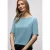 Street One Dames Shirt met boothals in Blauw