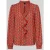 Marc Cain Regular fit blouse in all-over look met volants